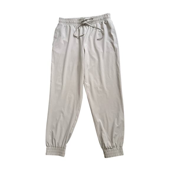 SIMPLY VERA VERA WANG Womens Size Medium Pull On Khaki Beige Jogger Pants - Picture 1 of 6